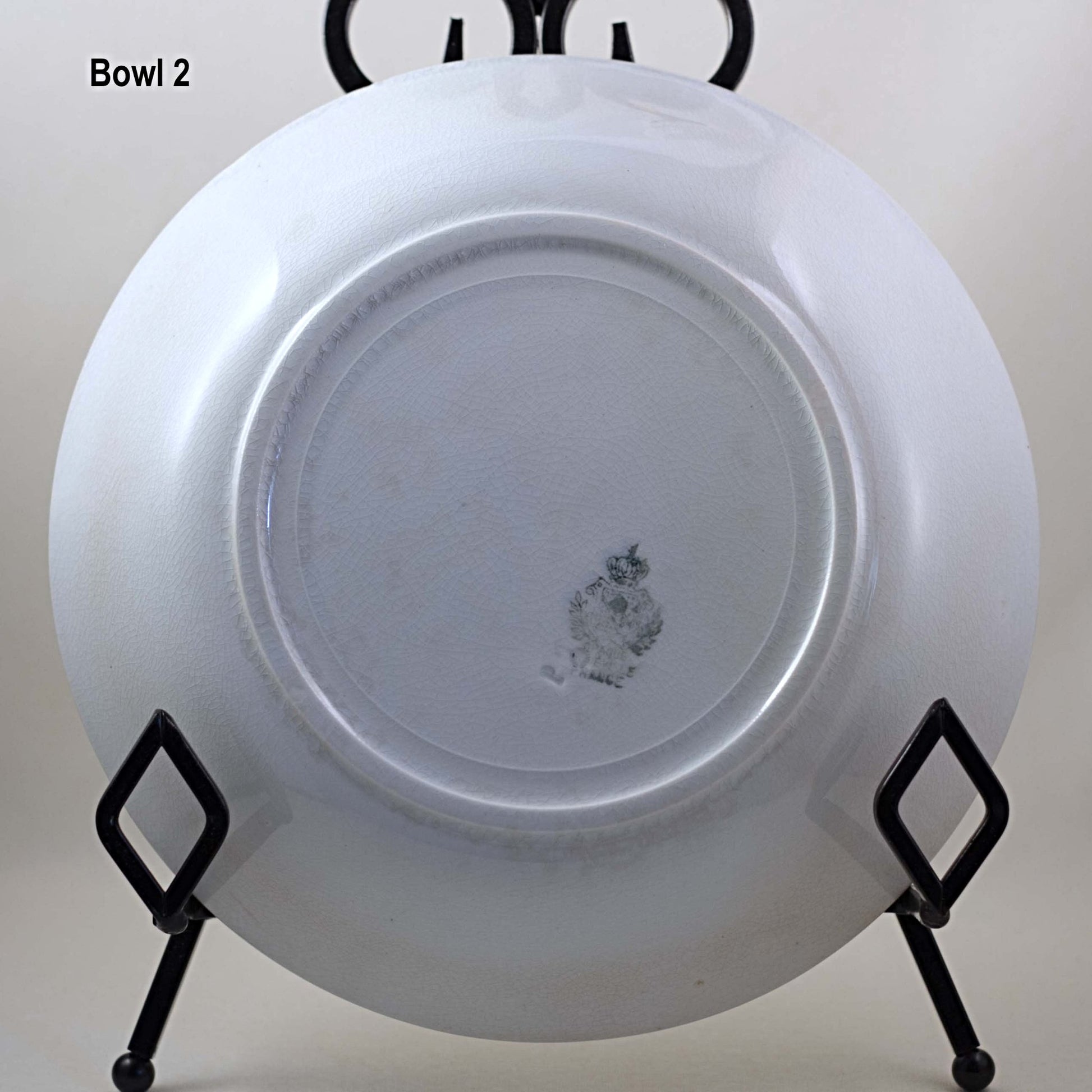 LUNÉVILLE FAIENCE SERVING BOWL SET Circa Late 19th/Early 20th Century Rare Strawberries Pattern