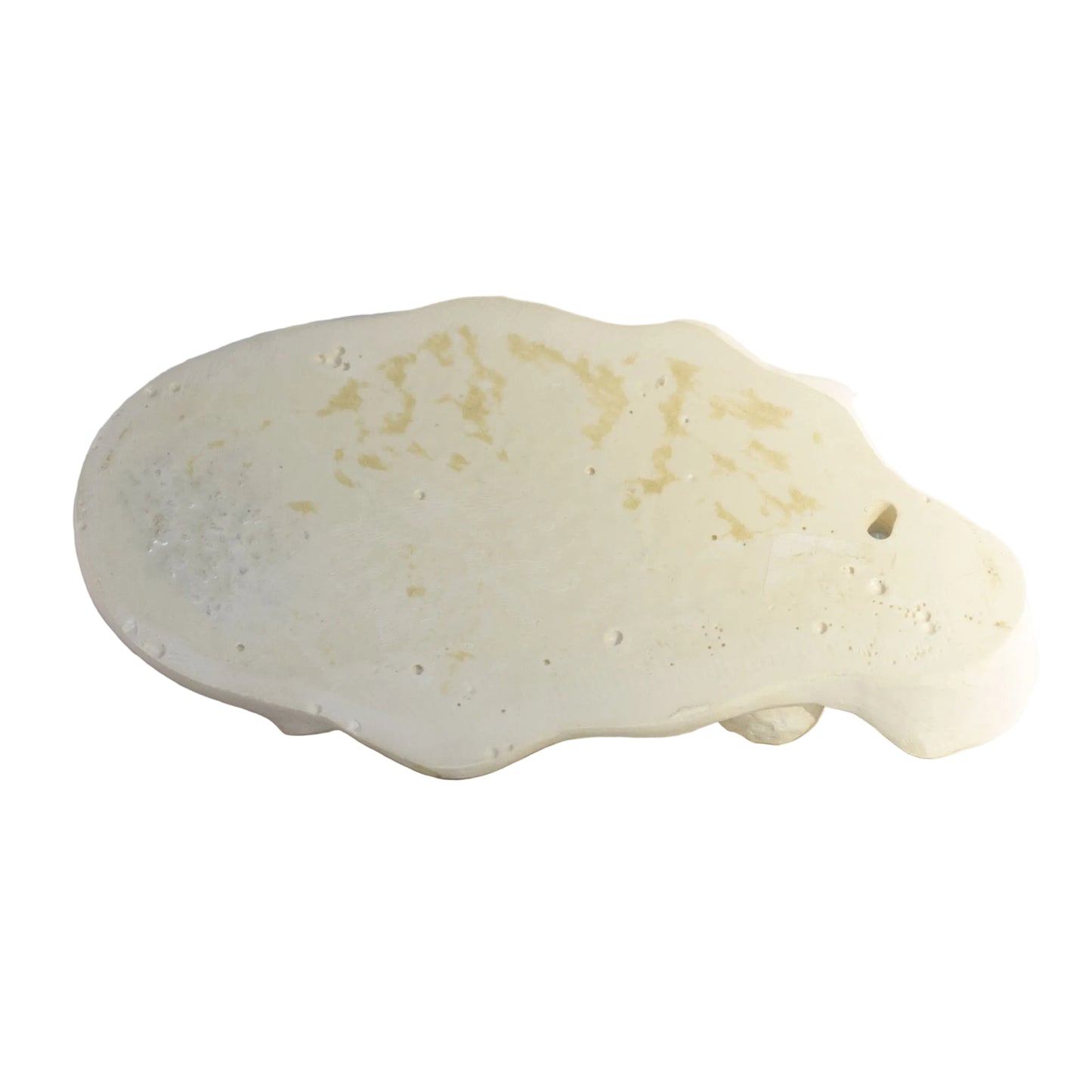 Vintage White Chalkware or Plaster MADONNA AND CHILD HOLY WATER FONT
