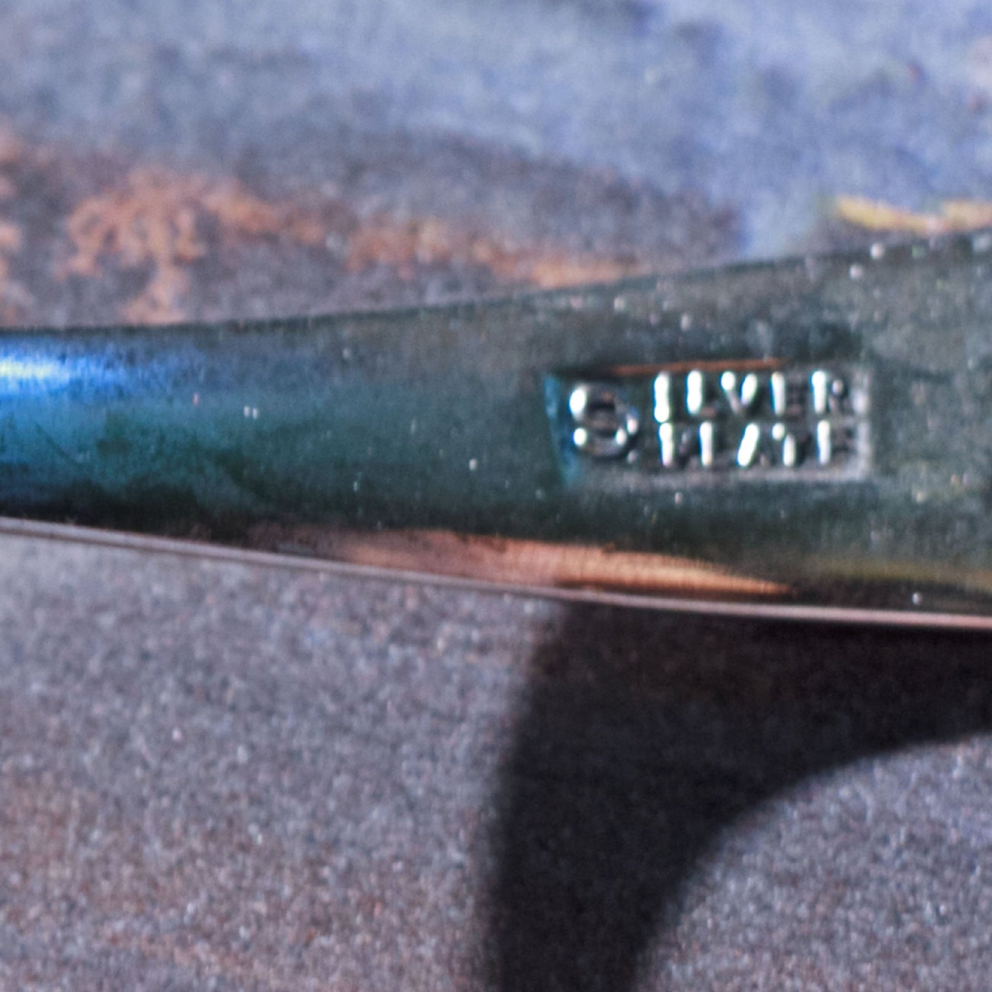 SILVER PLATE MAYONNAISE LADLE Mid-Century Modern Gentry Pattern Made in England