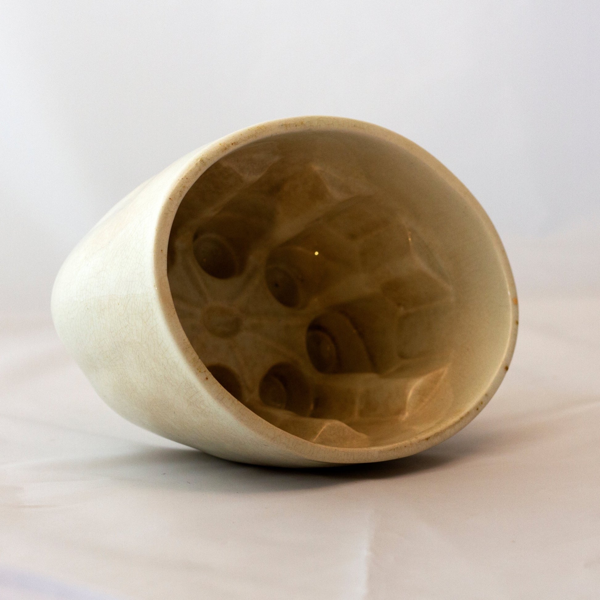 GOTHIC CATHEDRAL DESIGN Antique Ironstone Large Oval Mold Circa Late 19th Century (2)