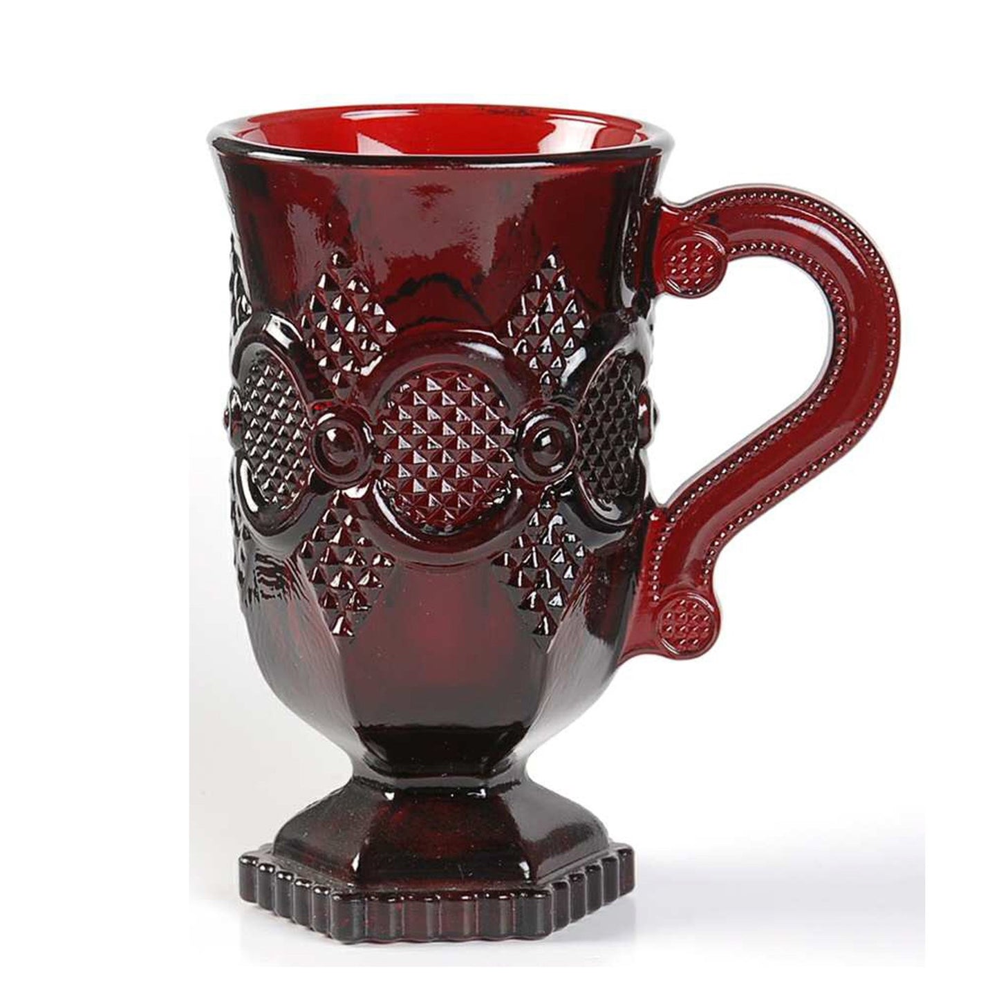 CAPE COD 1876 COLLECTION By Avon Irish Coffee Pedestal Mugs Set of Two (2)