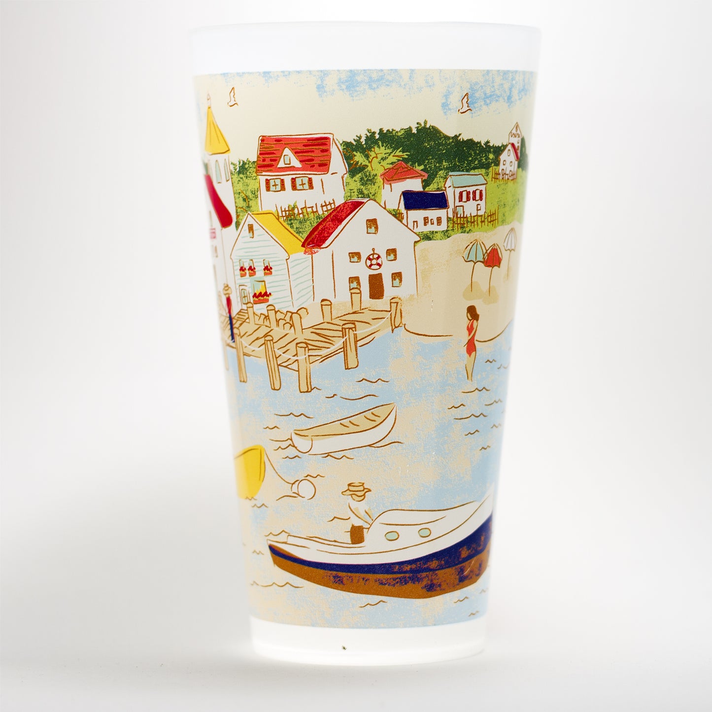 NANTUCKET COLLECTION Service for 4 | Plates & Tumblers 8-Piece Set