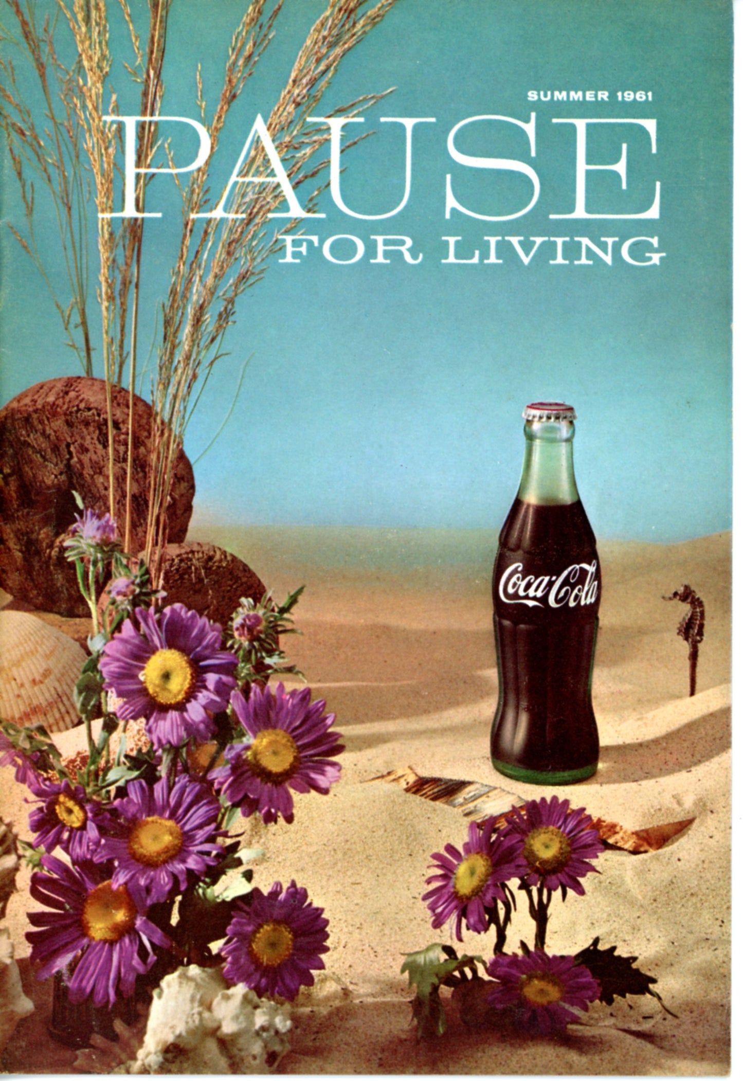 PAUSE FOR LIVING Seasonal Coca Cola Booklets from 1961 Full Year | Set of Four