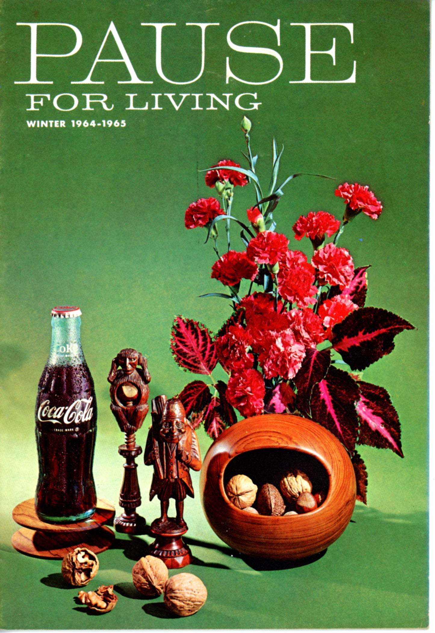 PAUSE FOR LIVING Seasonal Coca Cola Booklets from 1964 Full Year | Set of Four