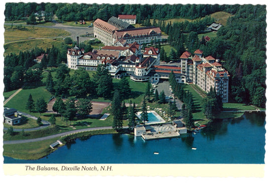 The Balsams Hotel DIXVILLE NOTCH NEW HAMPSHIRE Vintage Large Postcard 4" x 6"