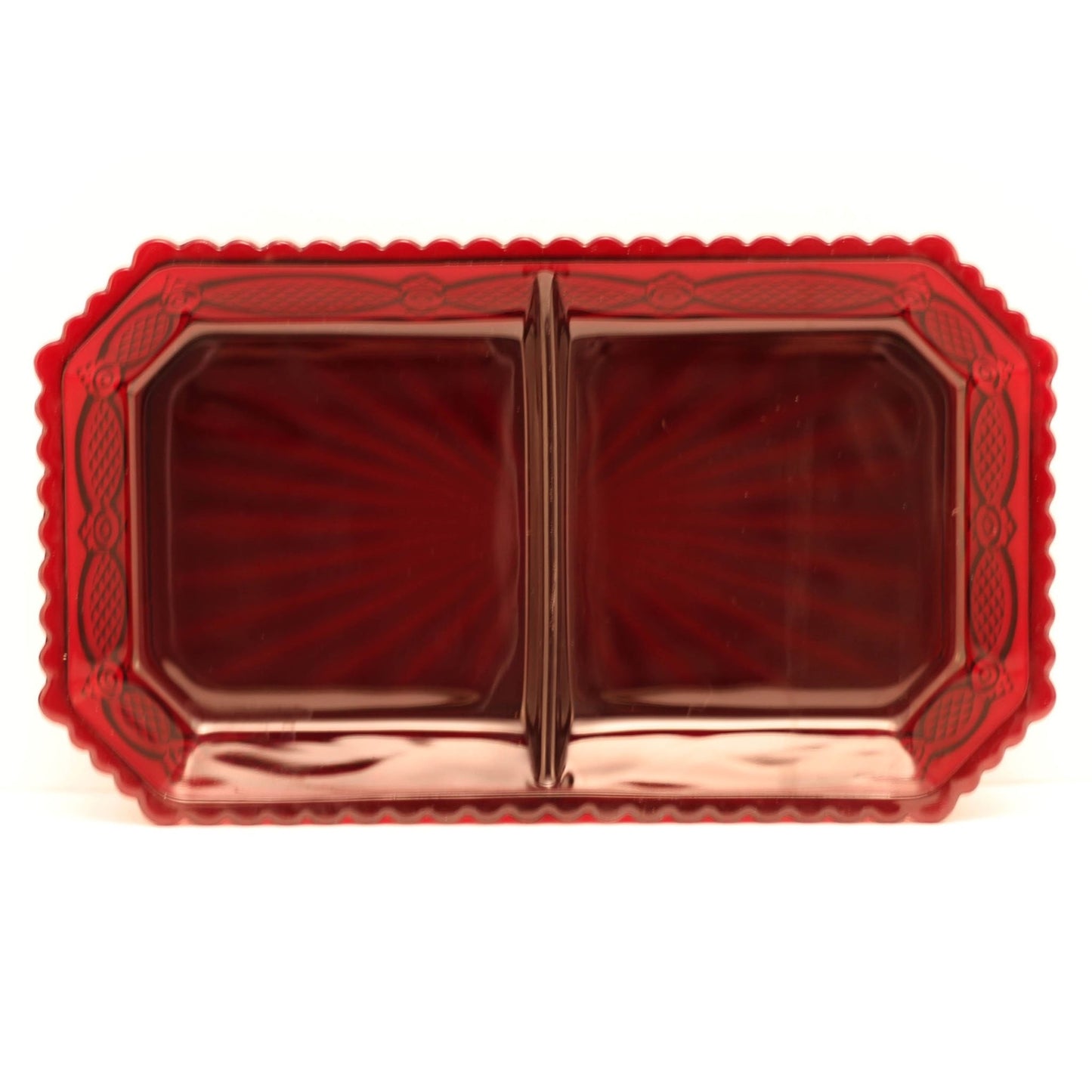 CAPE COD 1876 COLLECTION Sandwich Glass Two-Part Relish Dish