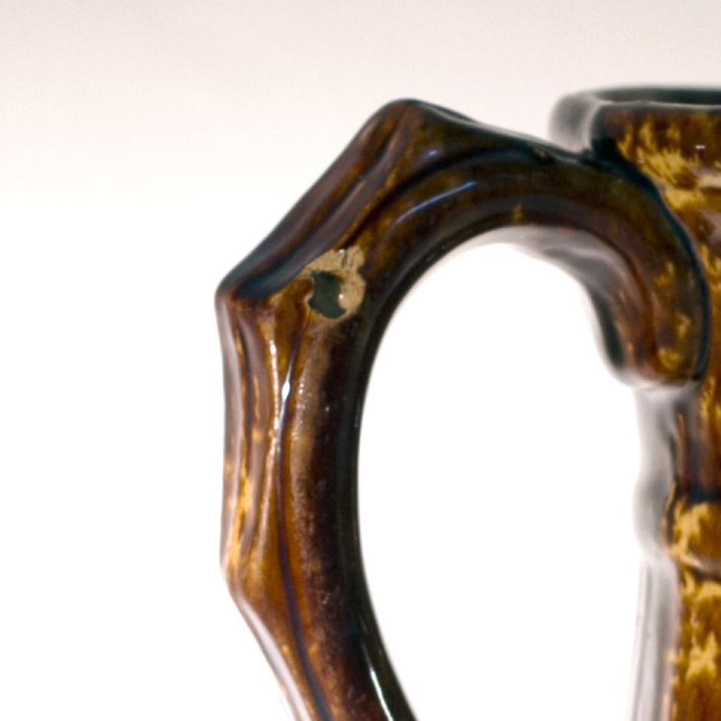 Antique AMERICAN ROCKINGHAM PITCHER Circa 1865 - 1900