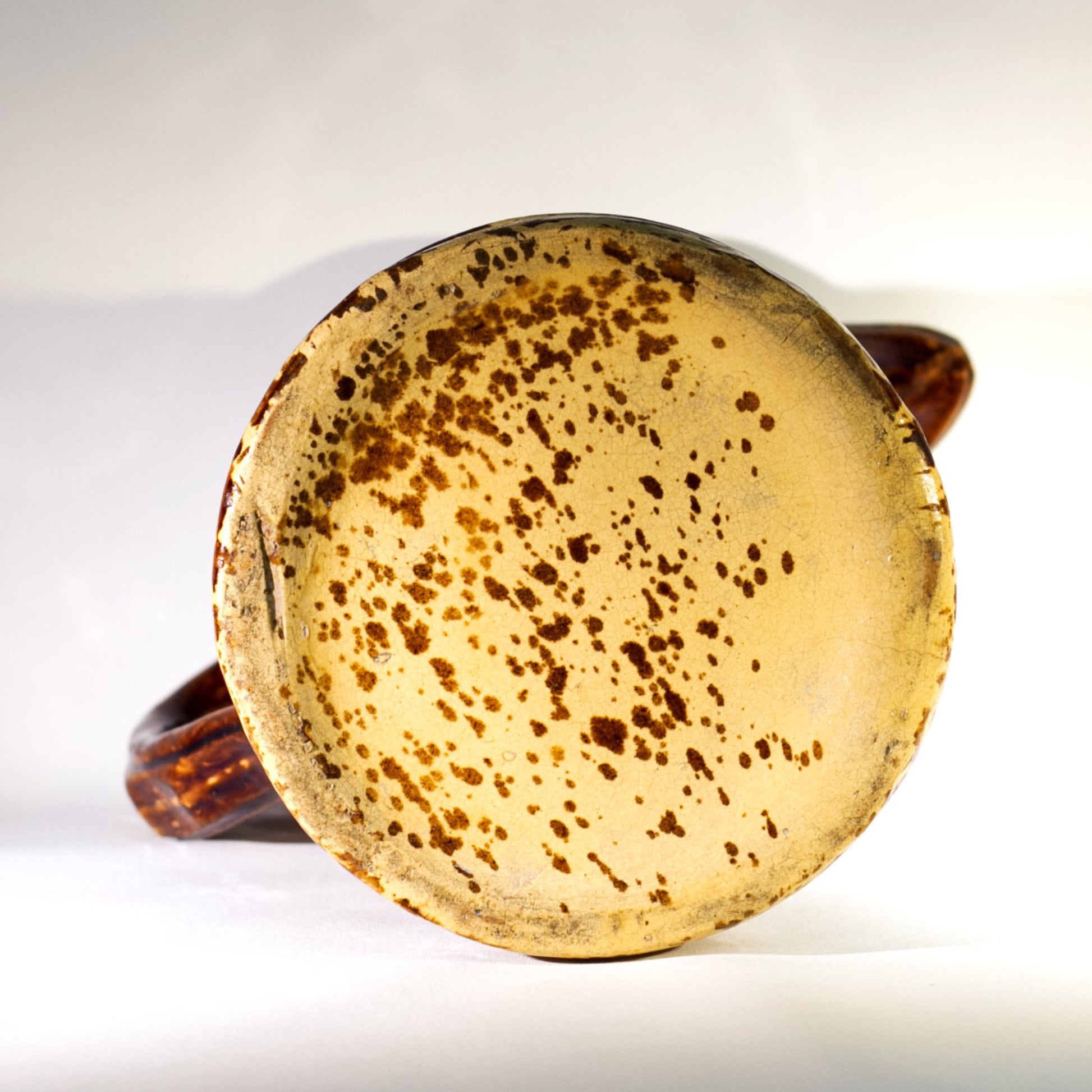 Antique AMERICAN ROCKINGHAM PITCHER Circa 1865 - 1900