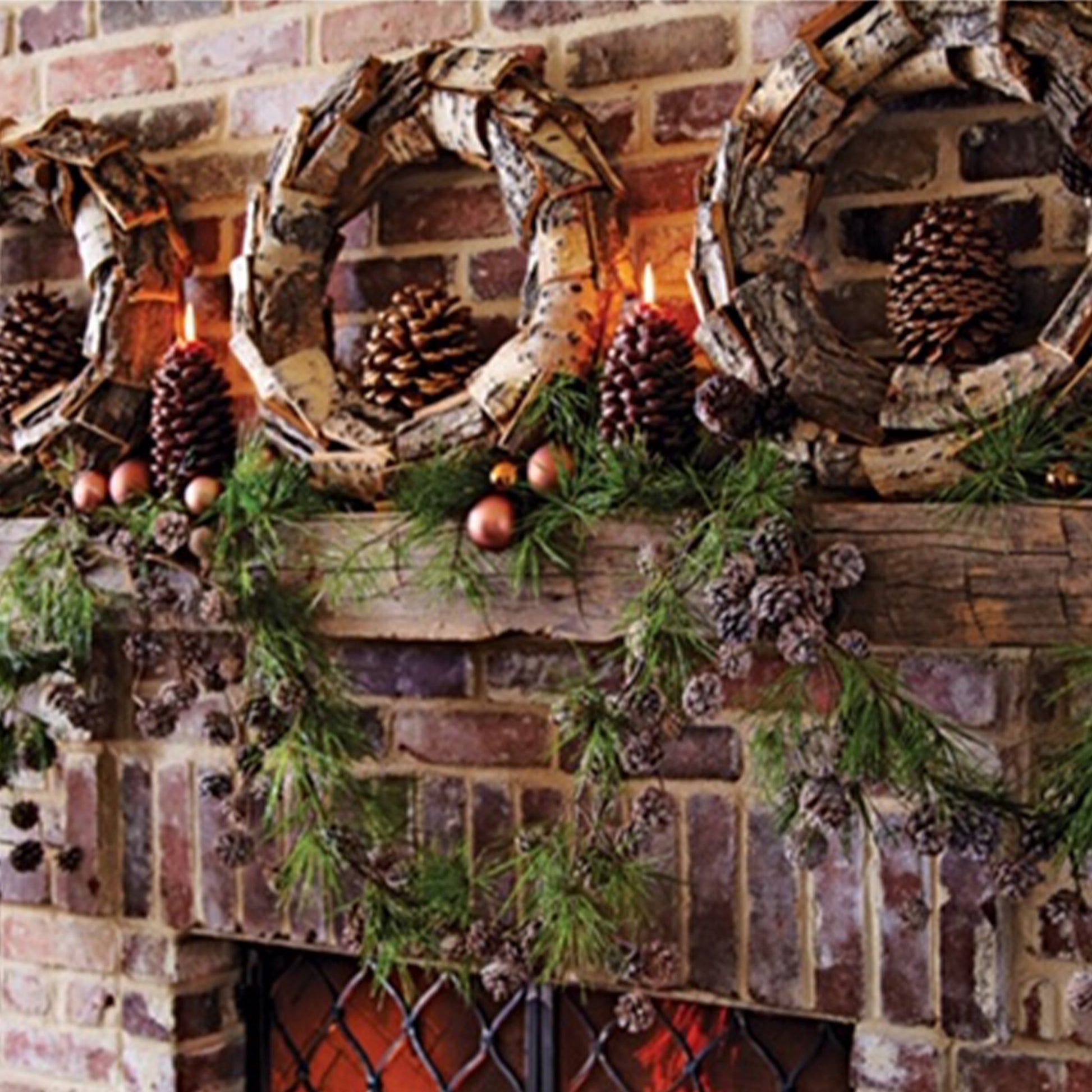 CHRISTMAS WITH SOUTHERN LIVING 2016: 50th Anniversary Complete Guide to Holiday Cooking and Decorating Birch Wreath