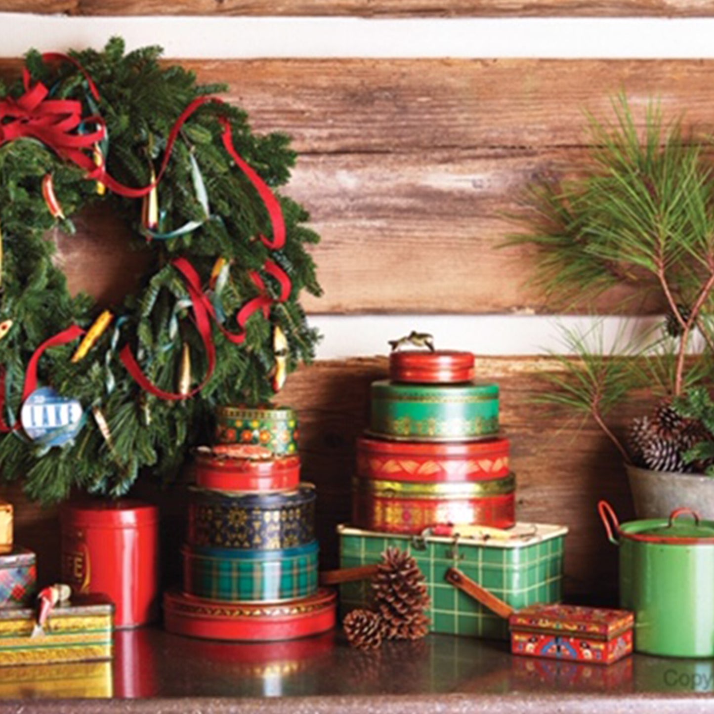 CHRISTMAS WITH SOUTHERN LIVING 2017: Inspired Ideas for Holiday Cooking and Decorating Old Cookie Tins