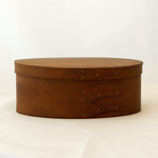 SHAKER-STYLE Oval Box with Swallow Tail Joints