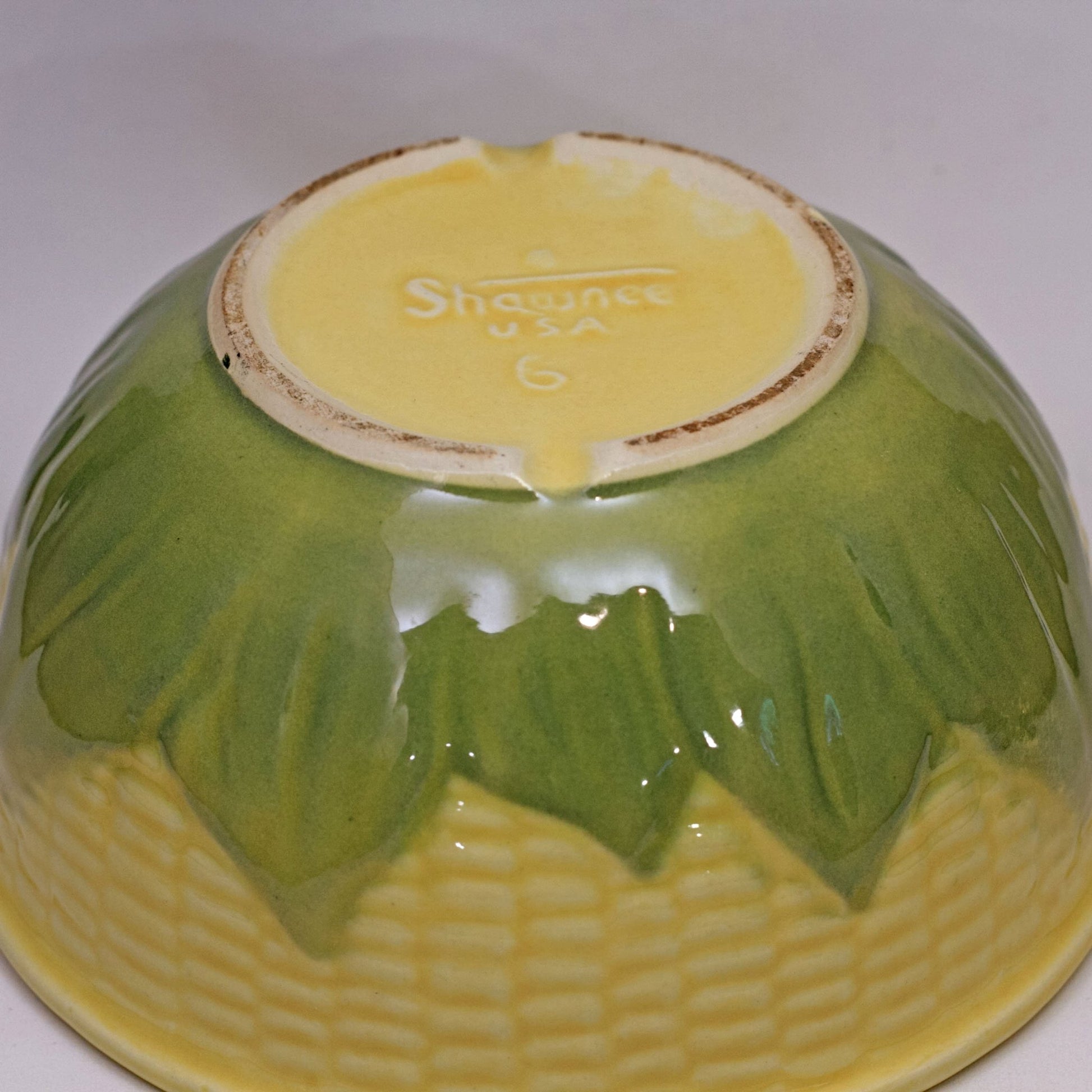 SHAWNEE Pottery CORN KING Mixing Bowl Medium #6
