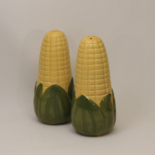 SHAWNEE Pottery CORN KING Salt and Pepper