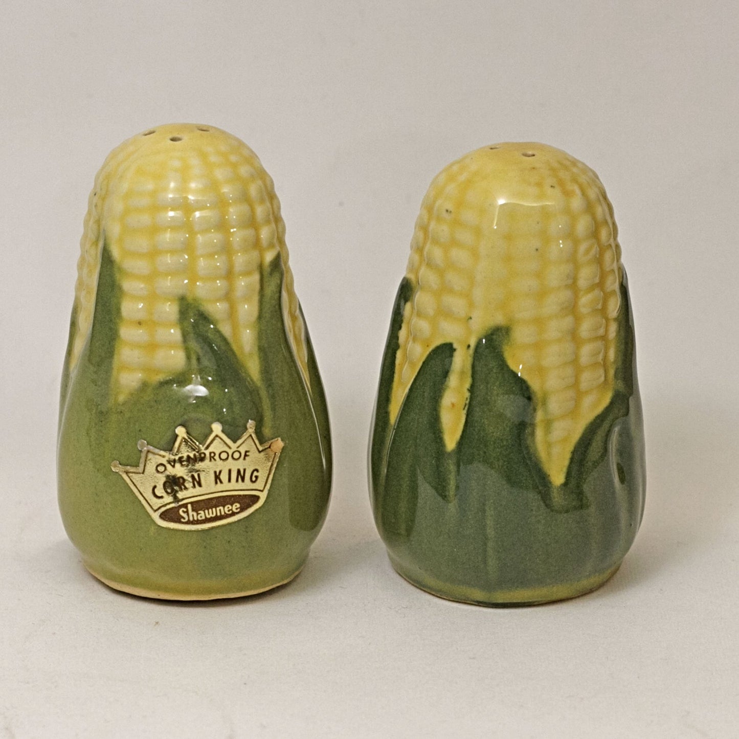 SHAWNEE Pottery CORN KING Salt and Pepper