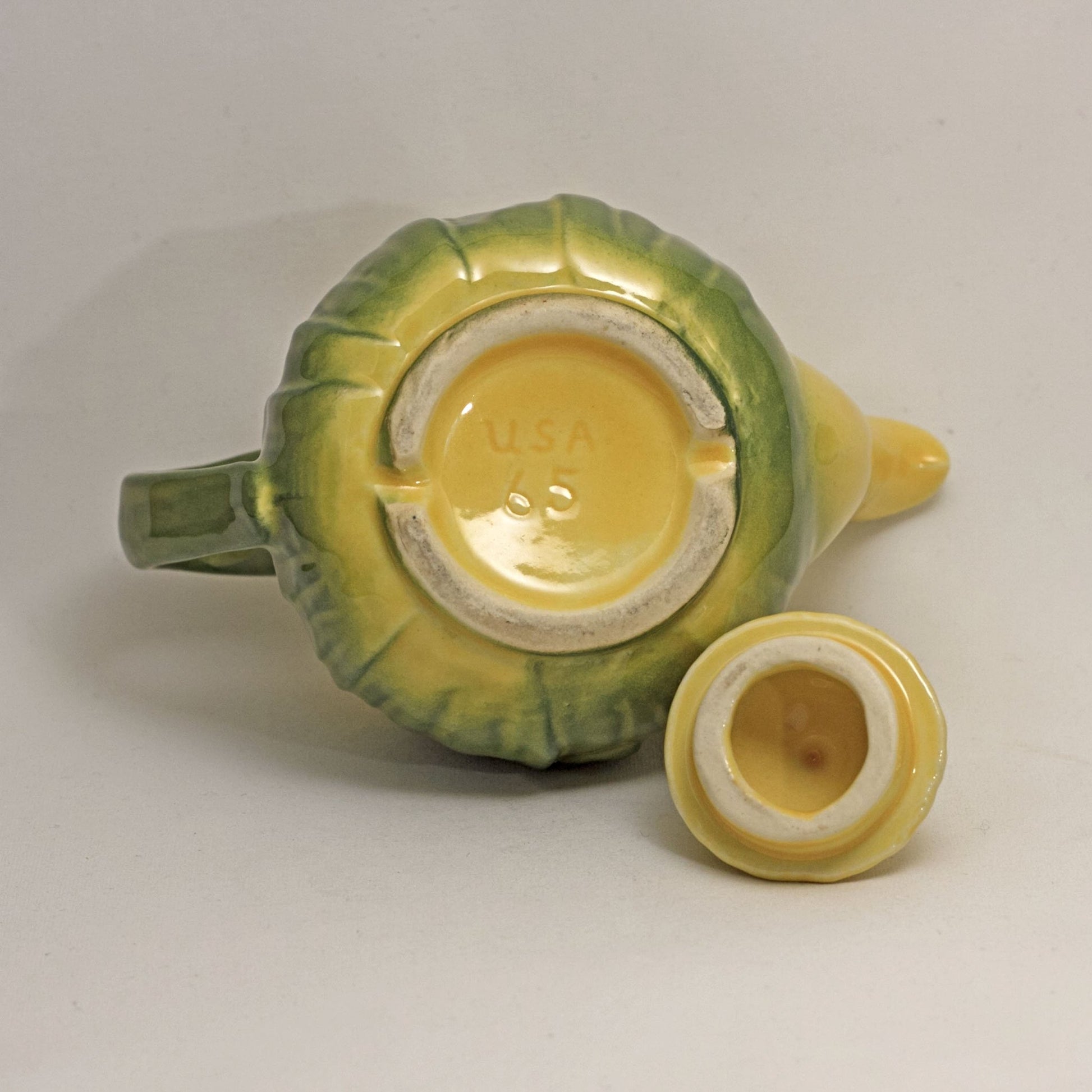 SHAWNEE Pottery CORN KING Small Teapot Mini