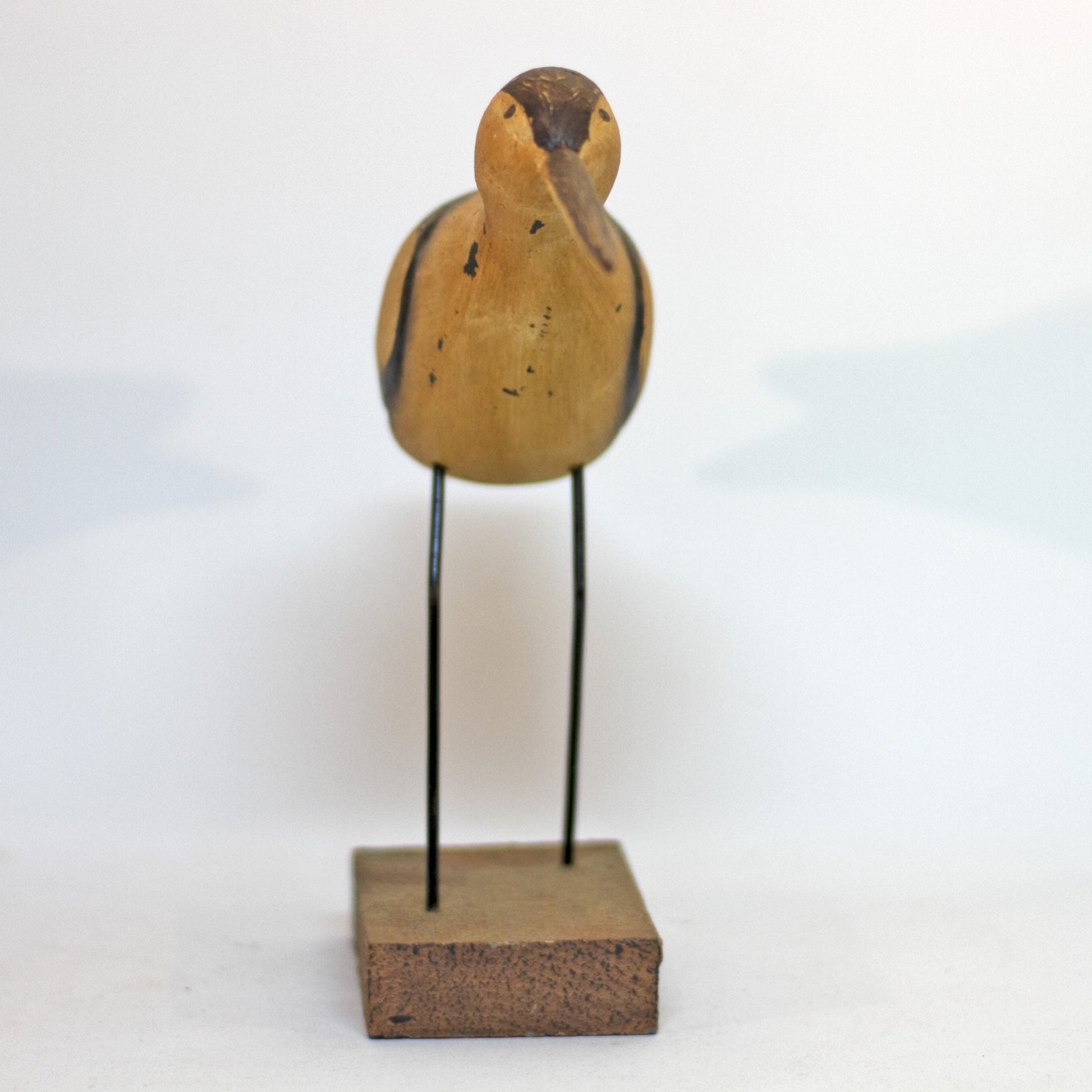 Hand Carved and Painted SANDPIPER SHOREBIRD 7 ½” Tall