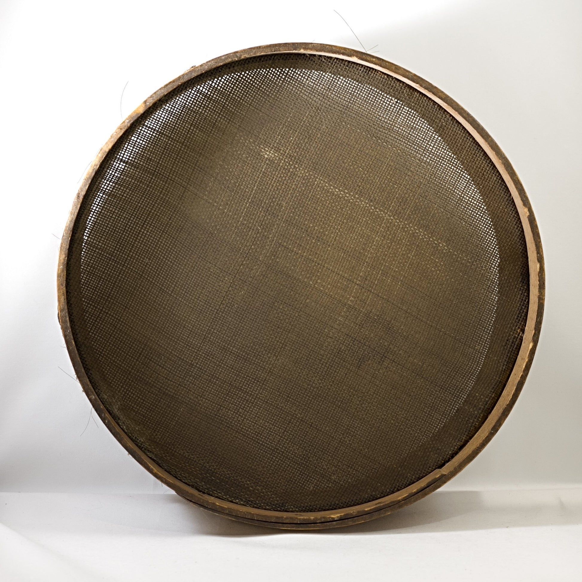 Antique Round Primitive BENTWOOD GRAIN SIEVE Late 19th Century