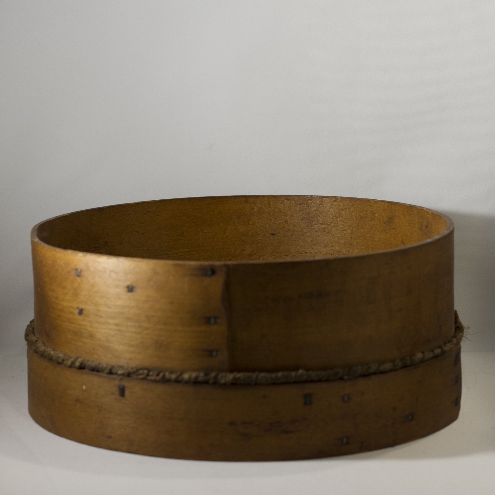 Antique Round Primitive BENTWOOD GRAIN SIEVE Late 19th Century