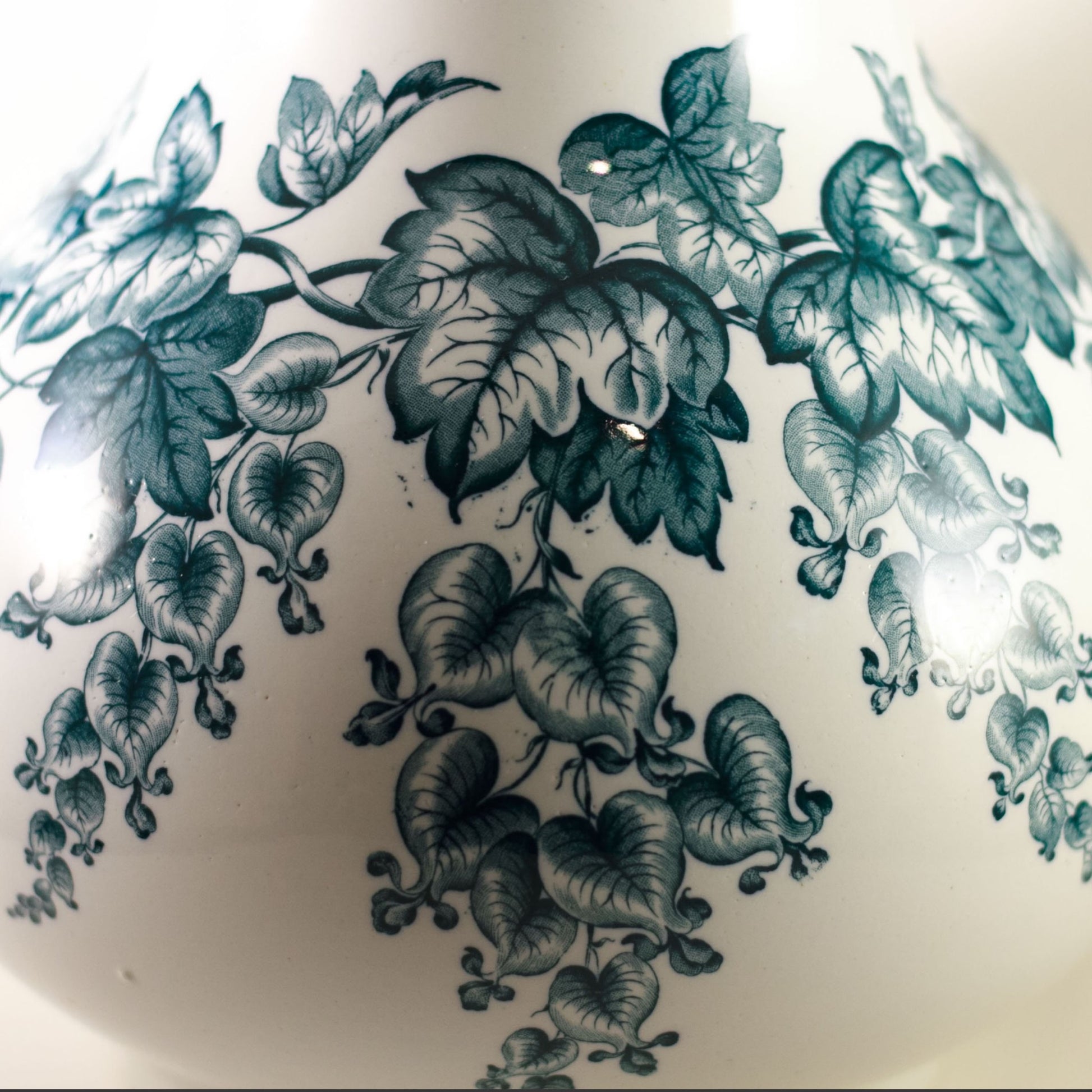 Antique DOULTON BURSLEM Transferware Pitcher in Spect'is Pattern Circa 1882