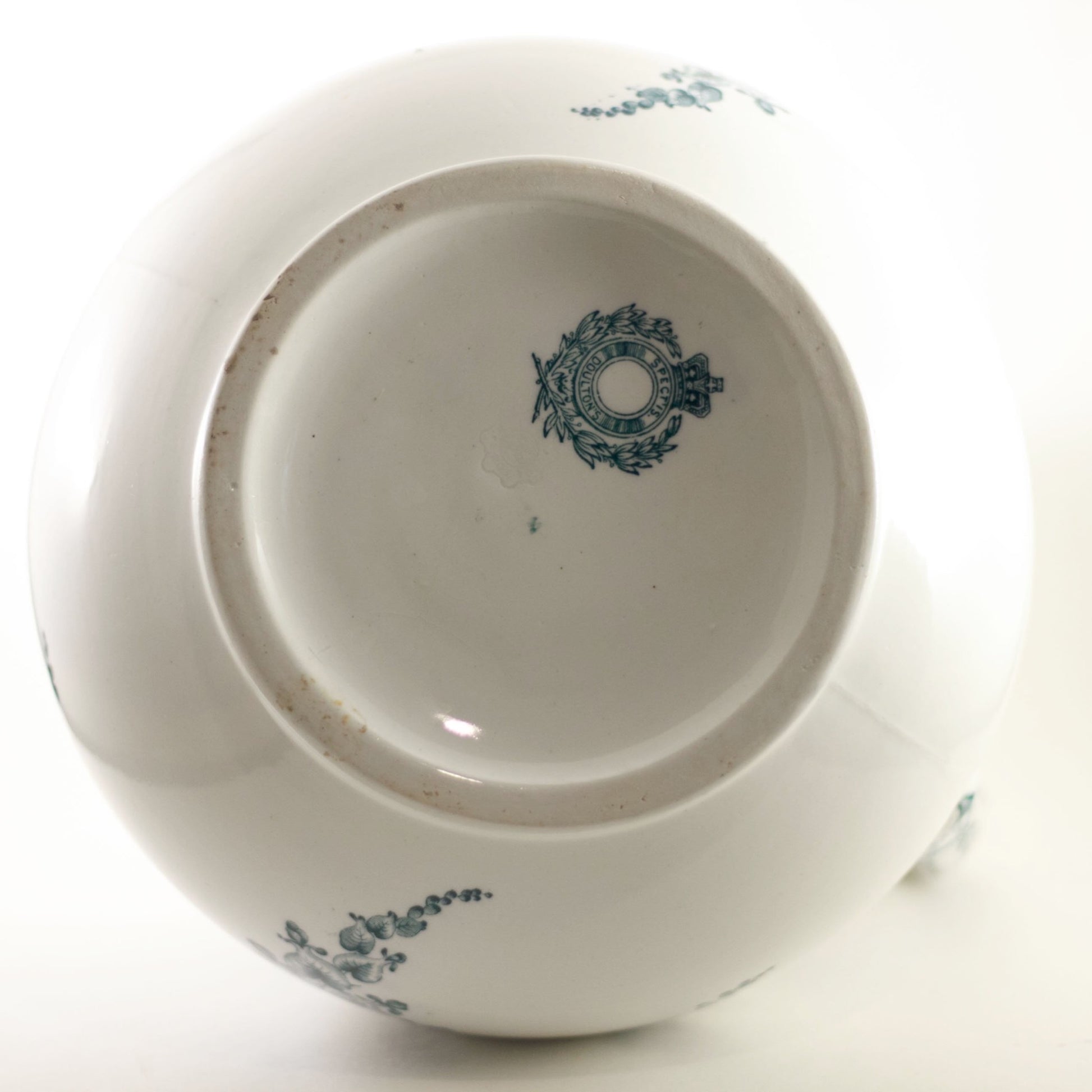 Antique DOULTON BURSLEM Transferware Pitcher in Spect'is Pattern Circa 1882