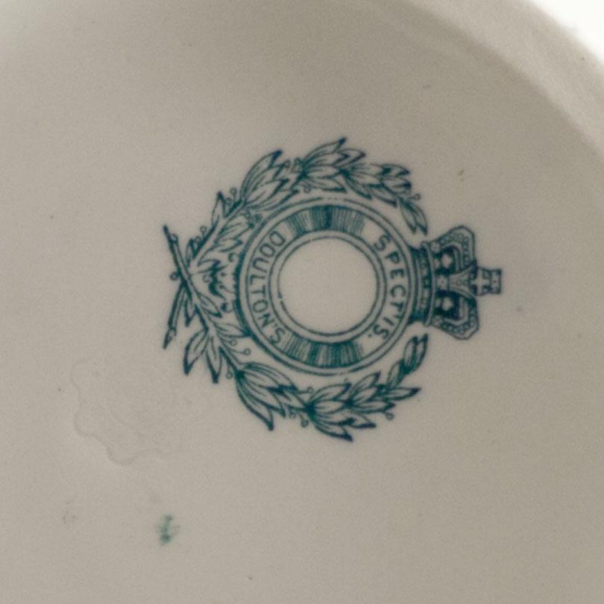 Antique DOULTON BURSLEM Transferware Pitcher in Spect'is Pattern Circa 1882