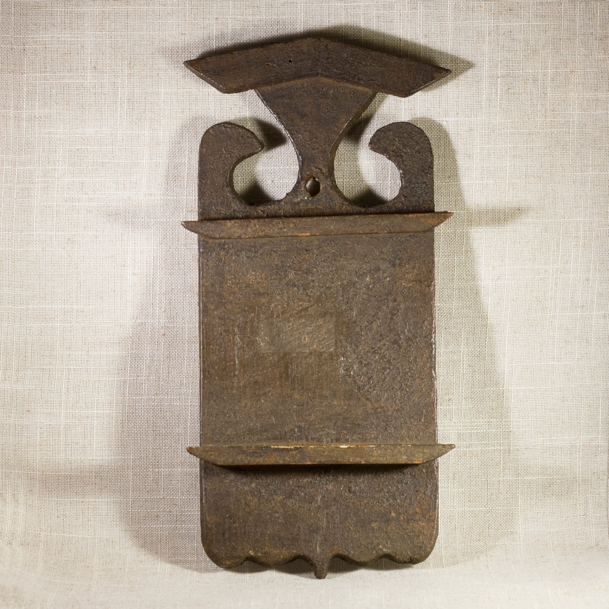 PRIMITIVE HANDMADE SPOON RACK Circa Late 1800s