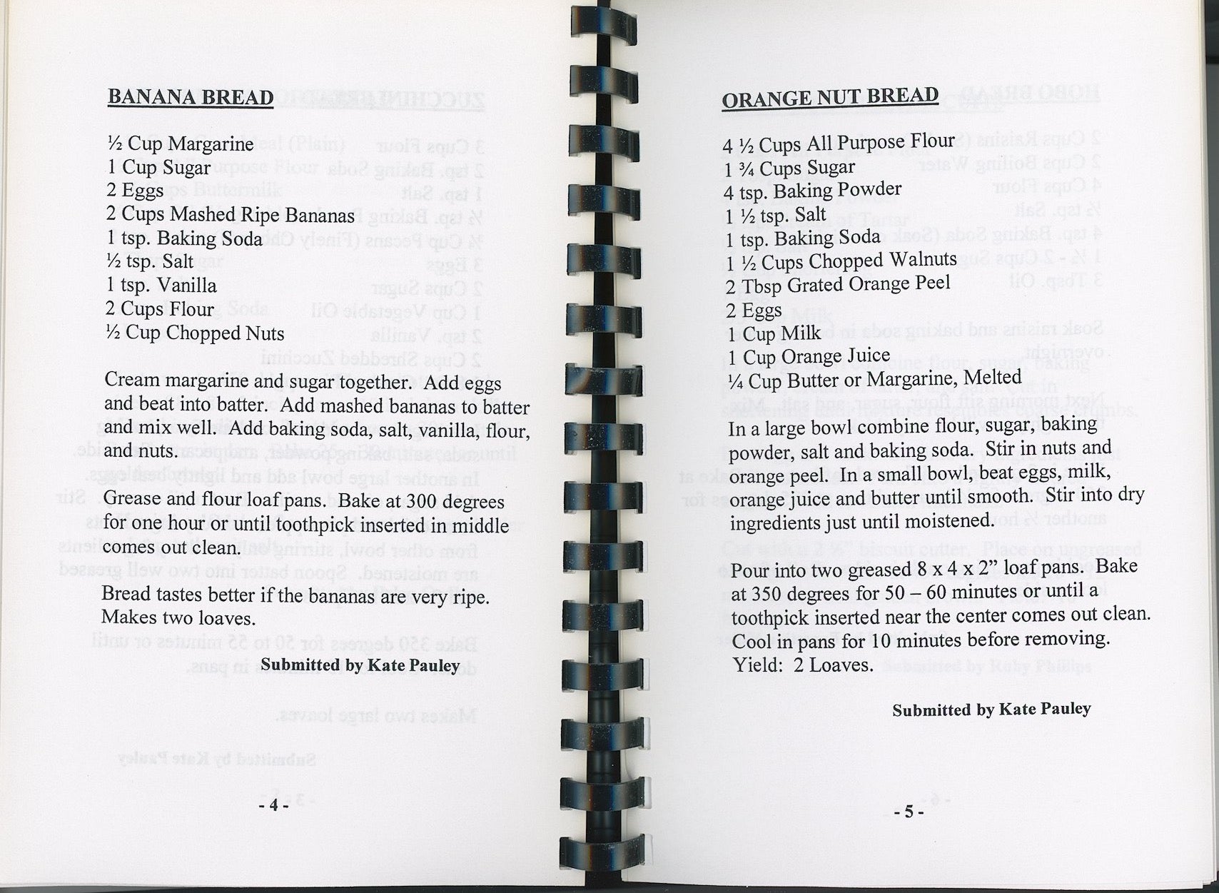 RECIPES FROM OLD FAMILY FAVORITES  | Springdale Bicentennial 1806 - 2006 Recipe Sample