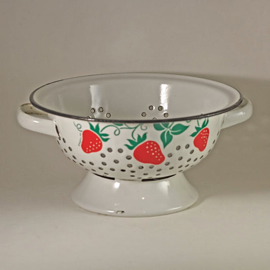 Enamel Ware Strawberry Colander by Teleflora