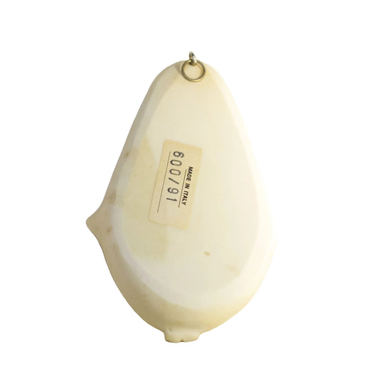 Holy Water Font with Childlike Angels | Italian Resin Alabaster | Raised Relief Devotional Font