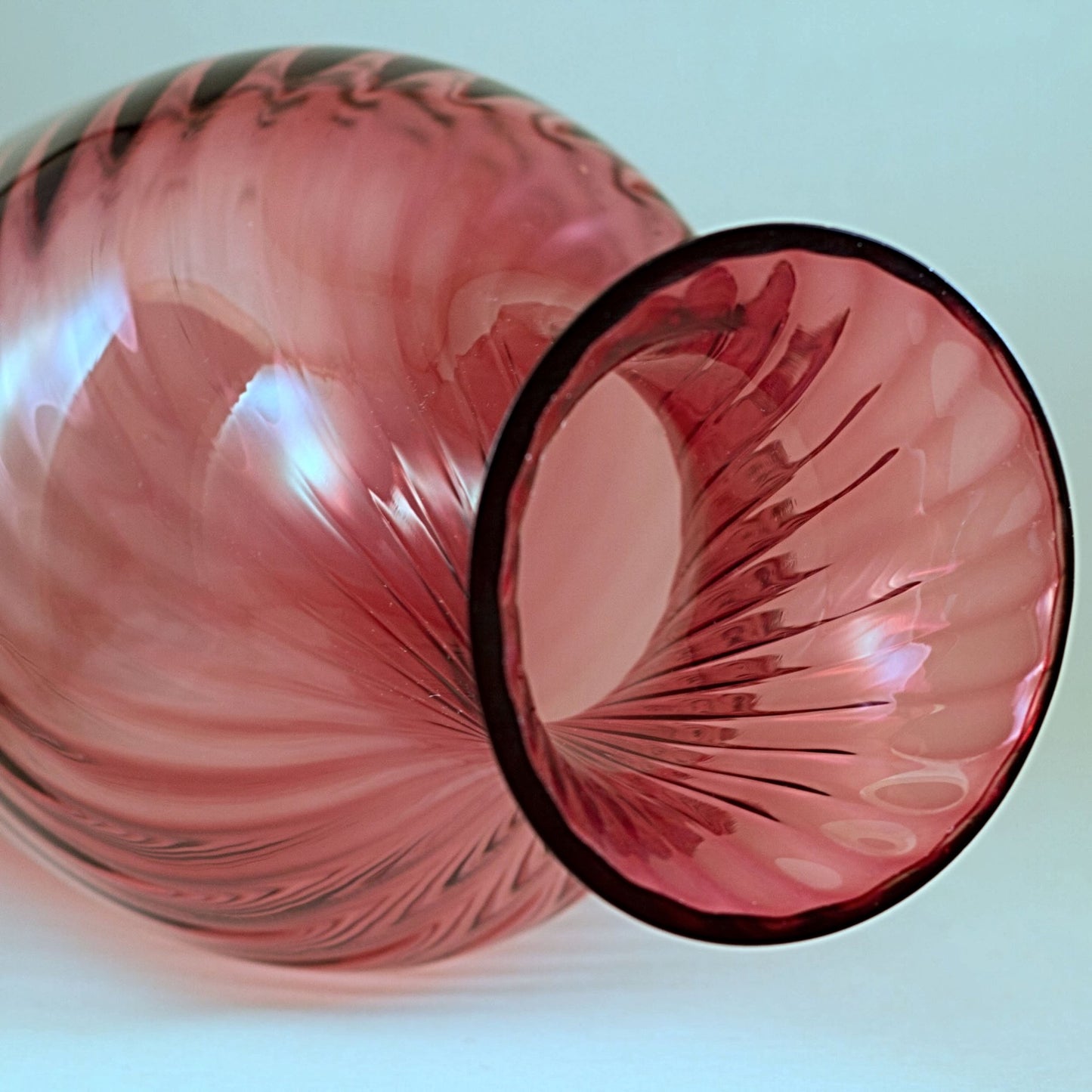 PILGRIM GLASS DELPHI VASE 13 1/2"