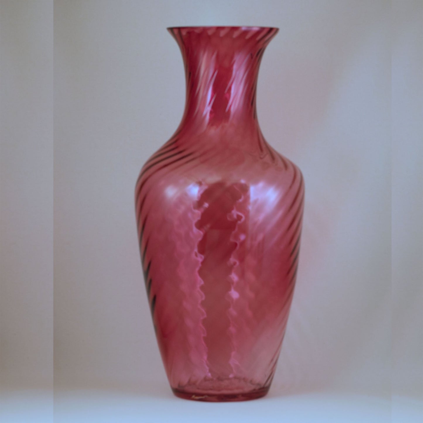 PILGRIM GLASS DELPHI VASE 13 1/2"