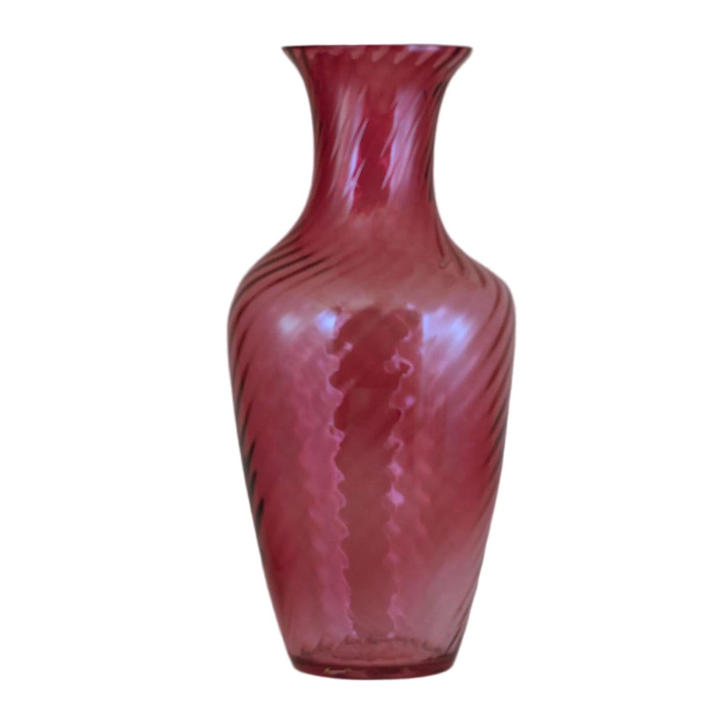 PILGRIM GLASS DELPHI VASE 13 1/2"