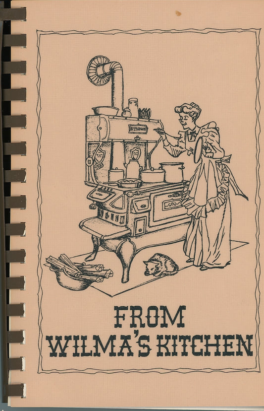 FROM WILMA'S KITCHEN Cookbook by Wilma Linville Circa 1979 Front Cover