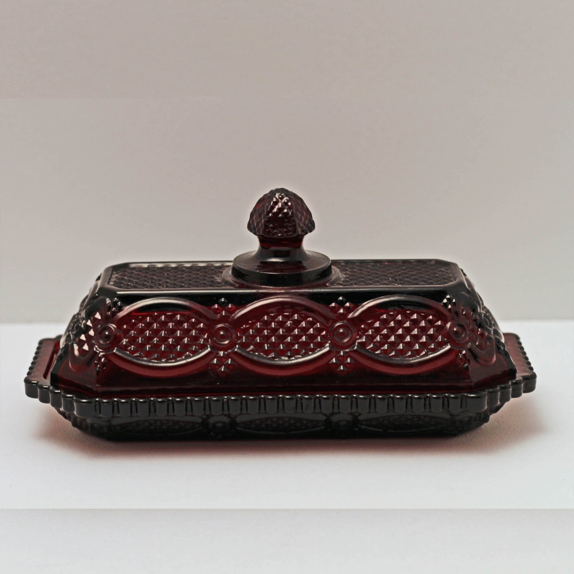 CAPE COD 1876 COLLECTION By Avon Covered Butter Dish Sandwich Glass