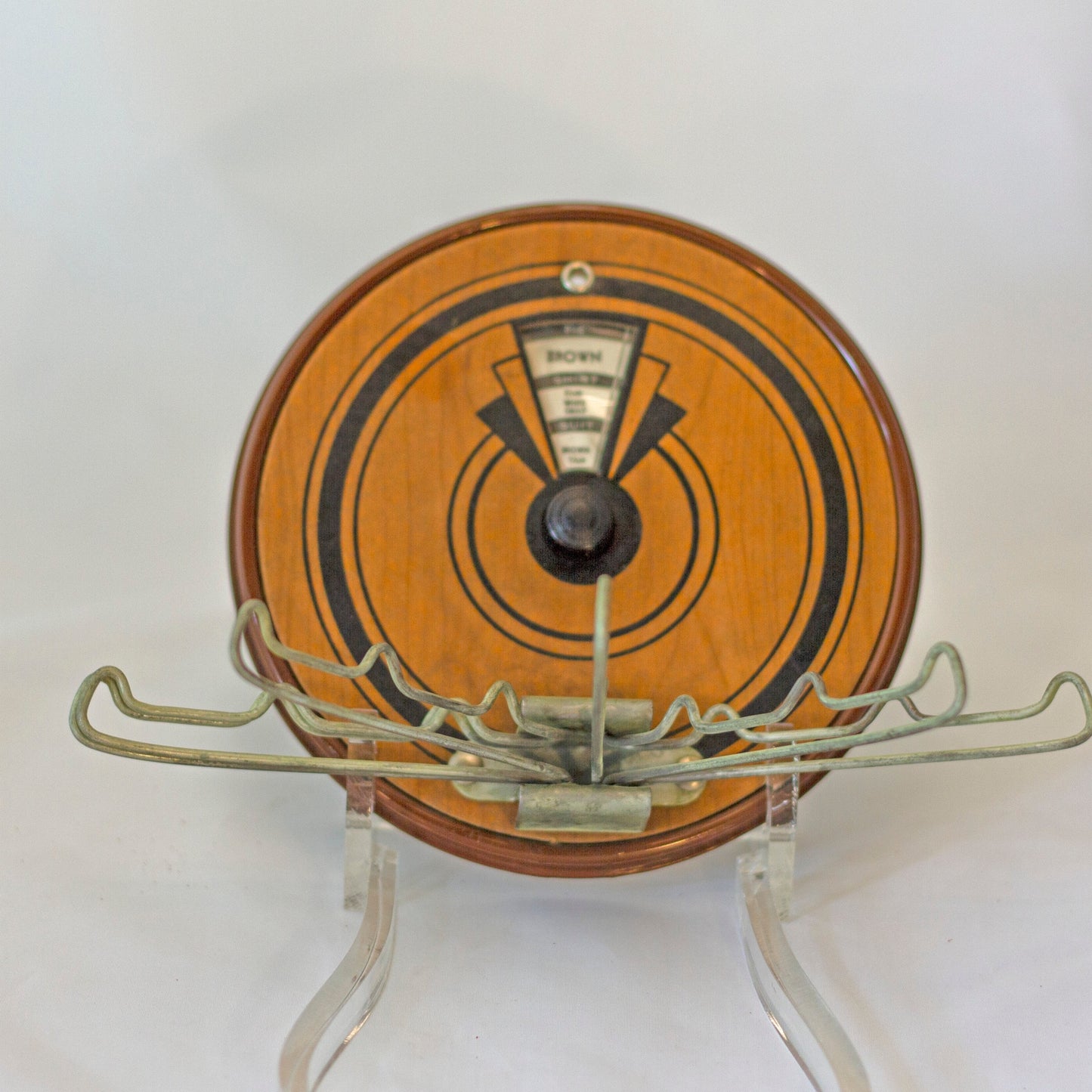 Art Deco Nu-Dell COLOR HARMONY TIE RACK Circa 1937