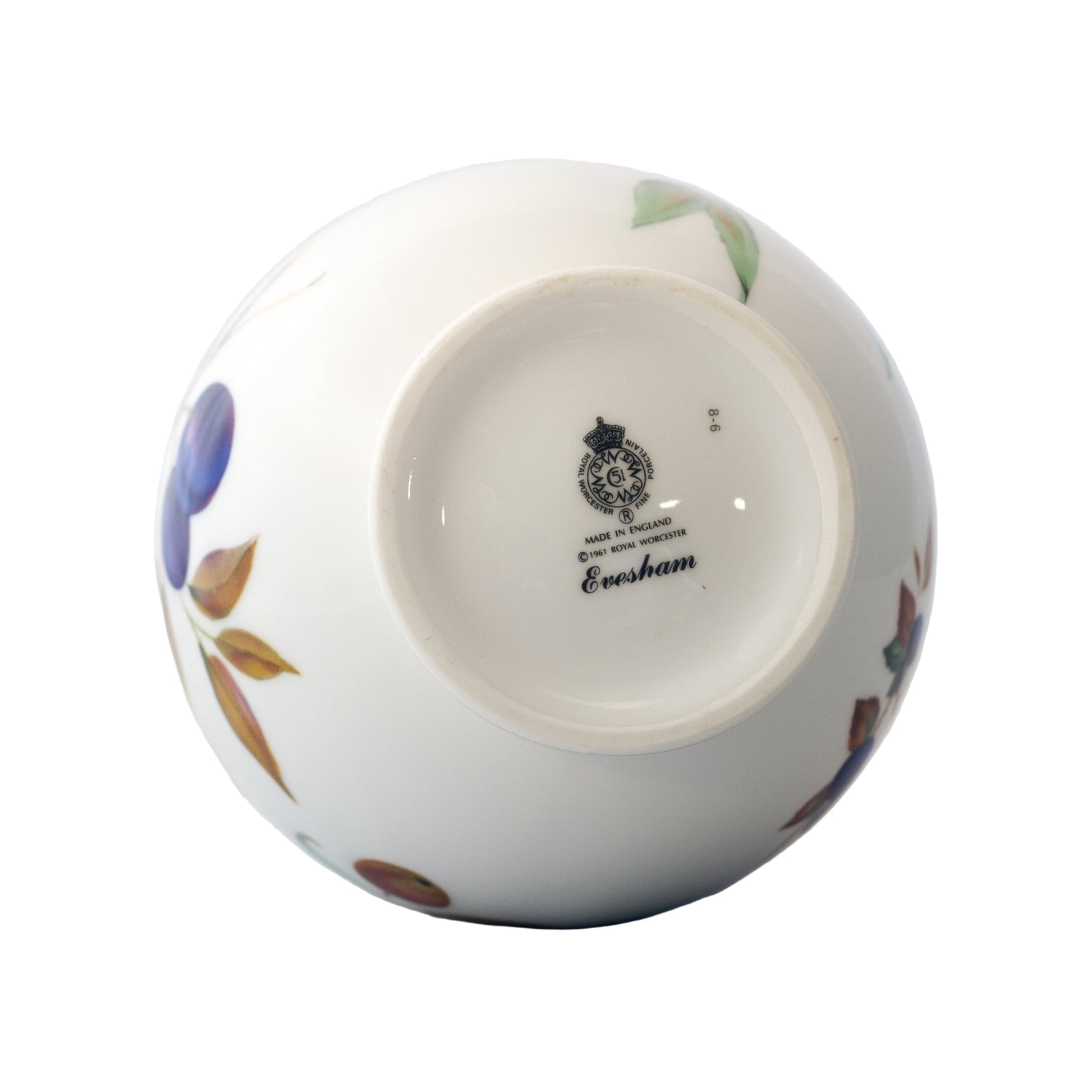 EVESHAM GOLD Chloe Vase with Vegetable & Fruit Sprays