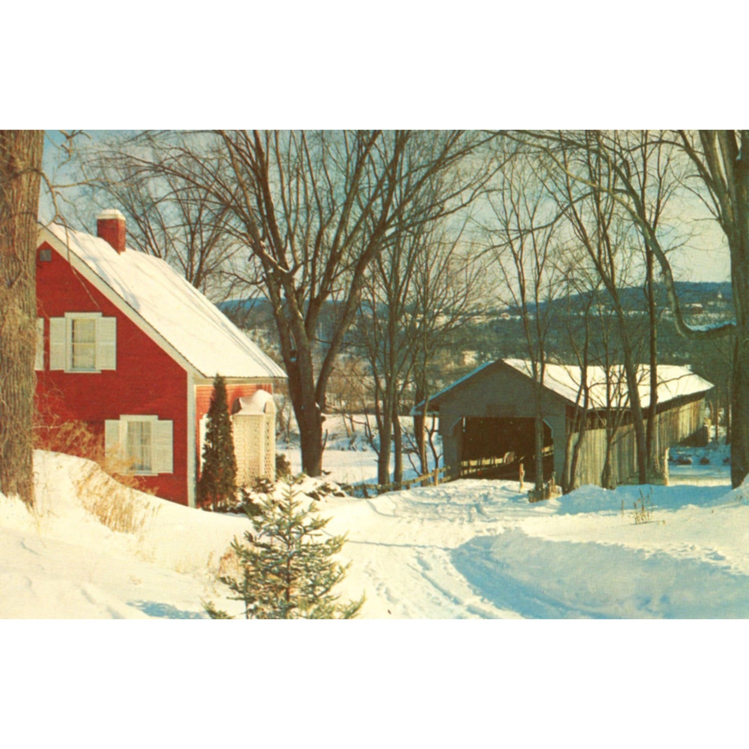 Rural & Covered Bridge Postcards