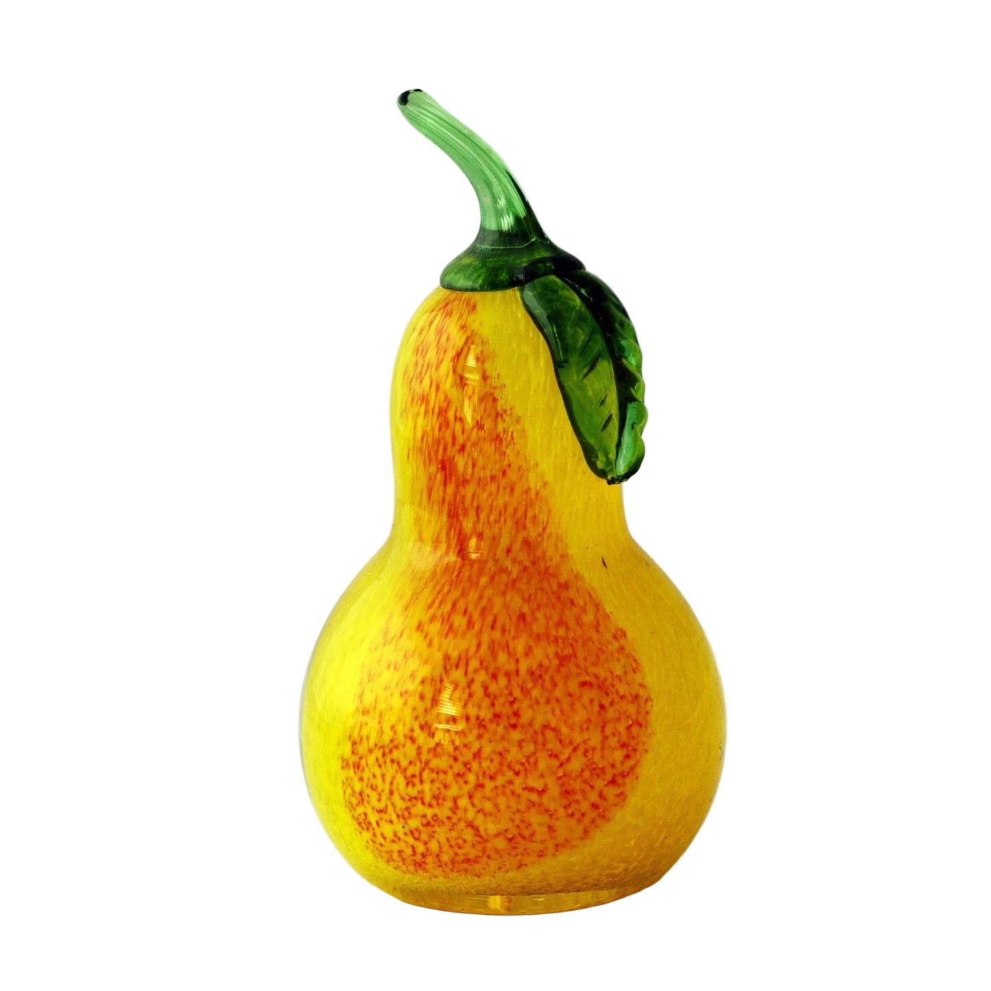 Zimmerman Art Glass Pear - Signed Joe Zimmerman