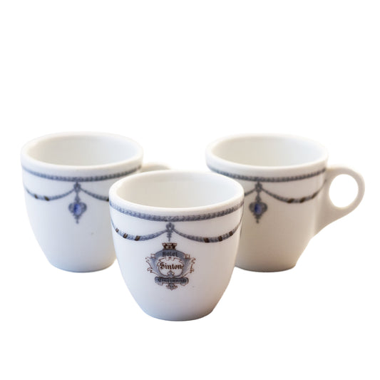 HOTEL SINTON CINCINNATI DEMITASSE CUPS Circa 1920s (Set of 3)