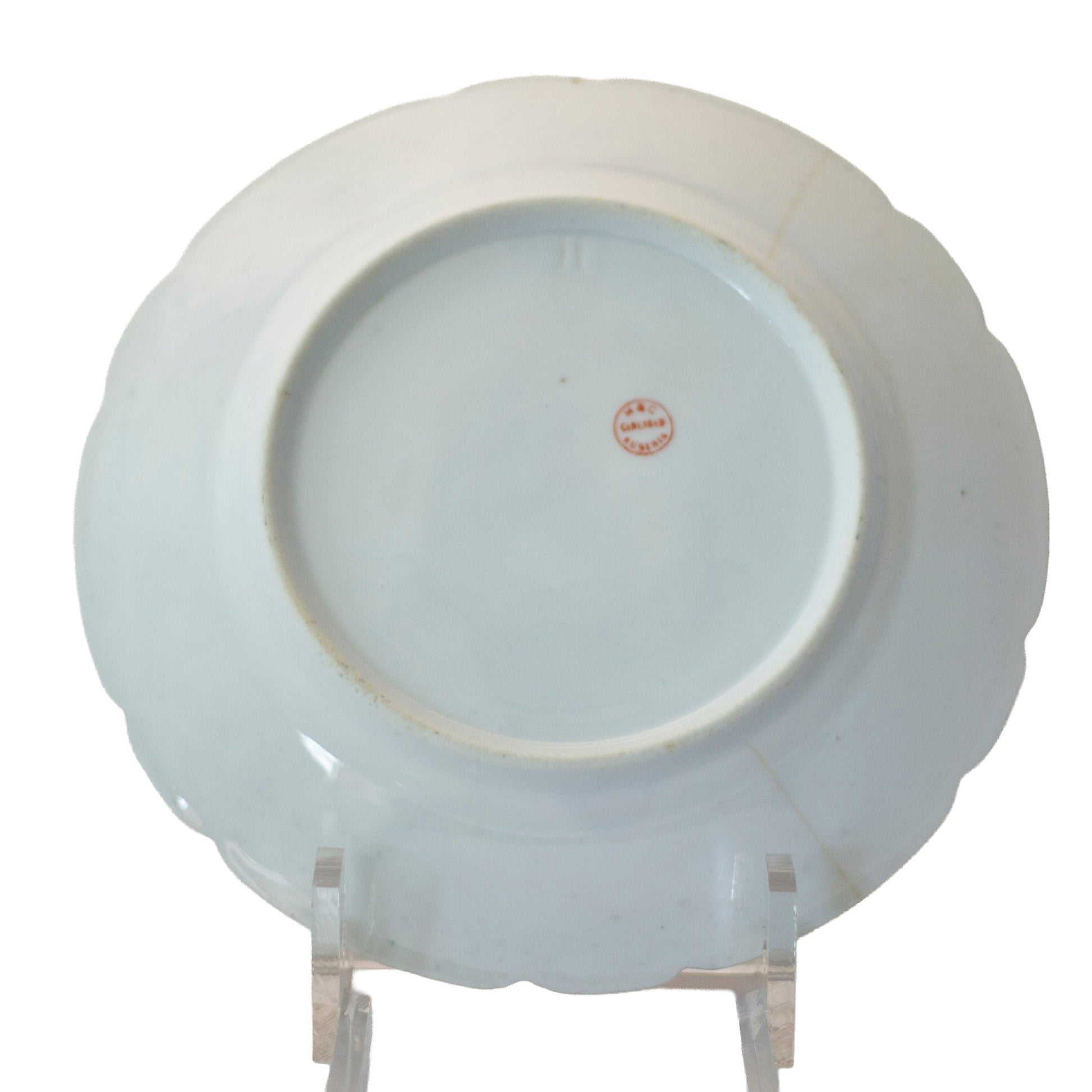 Antique Carlsbad Austria Fish Plate | Transferware c. 1800s