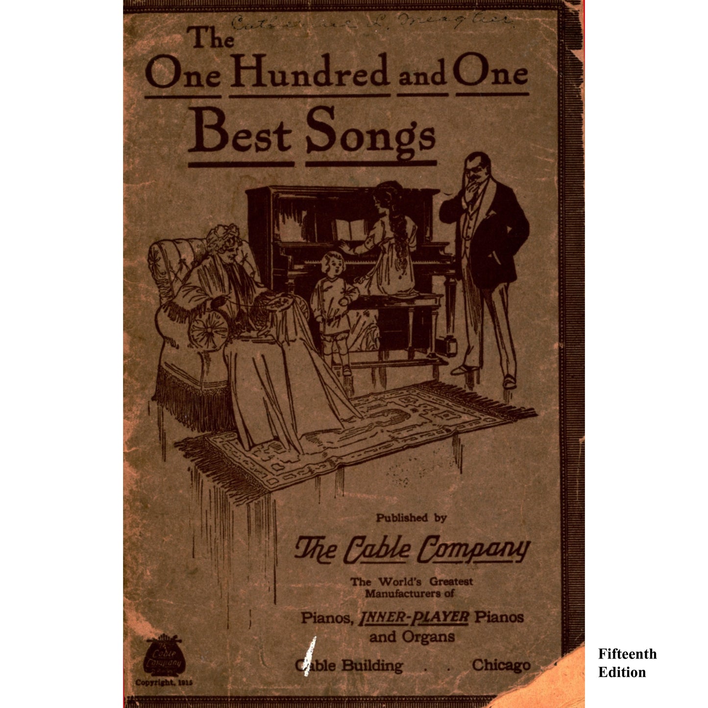 1915 "Las cien mejores canciones" – Cable Company Chicago