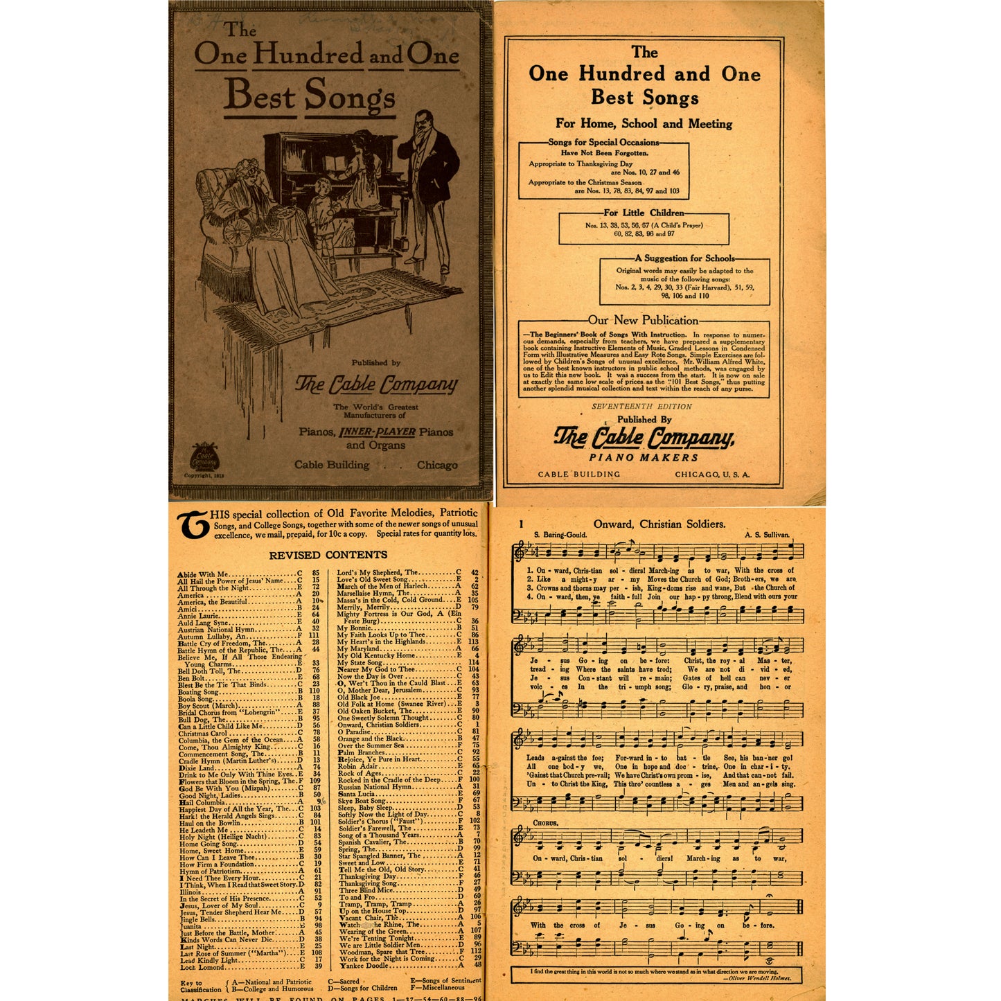 1915 "Las cien mejores canciones" – Cable Company Chicago