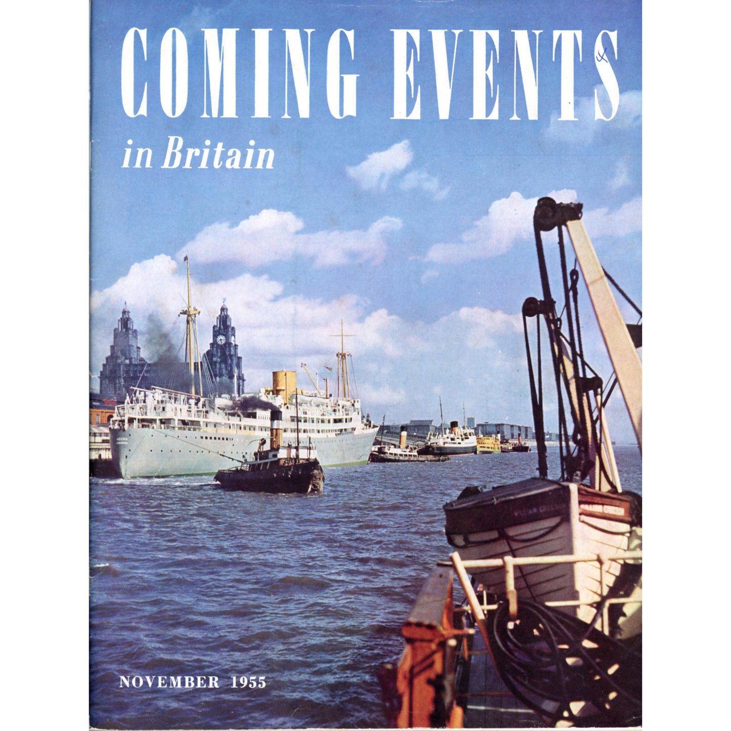 Shop 1955 Coming Events in Britain magazines. Vintage British travel issues with mid-century photography, culture, and advertising. Buy single issues. November 1955