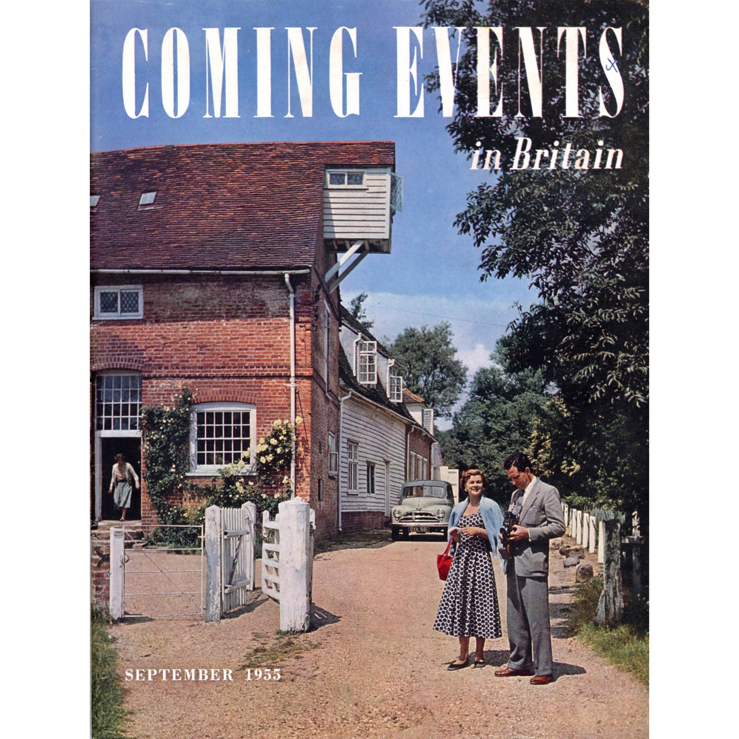 Shop 1955 Coming Events in Britain magazines. Vintage British travel issues with mid-century photography, culture, and advertising. Buy single issues. September 1955