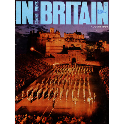 Coming Events in Britain Magazine 1964 Ejemplares individuales, revista vintage de viajes y cultura británica