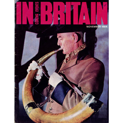 Coming Events in Britain Magazine 1964 Ejemplares individuales, revista vintage de viajes y cultura británica