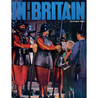 Coming Events in Britain Magazine 1964 Ejemplares individuales, revista vintage de viajes y cultura británica