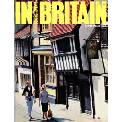 Coming Events in Britain Magazine 1964 Ejemplares individuales, revista vintage de viajes y cultura británica