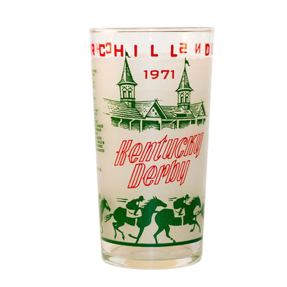 Verres à Menthe Julep du Kentucky Derby | 1970 - 1979 | Verrerie Commémorative de Churchill Downs
