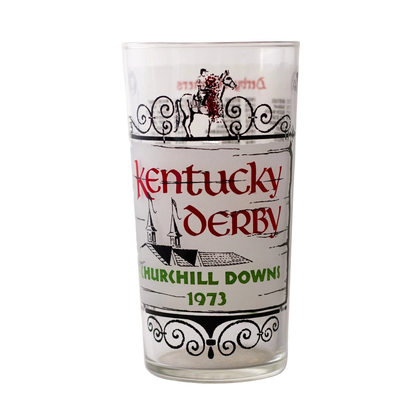 Verres à Menthe Julep du Kentucky Derby | 1970 - 1979 | Verrerie Commémorative de Churchill Downs